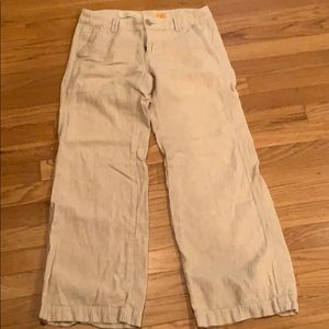 Pilcro and the letter press linen pants